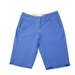 Tommy‎ Armour Golf Shorts Womens 8 DRI-LOGIC Athletic Blue Tennis Pickle Ball